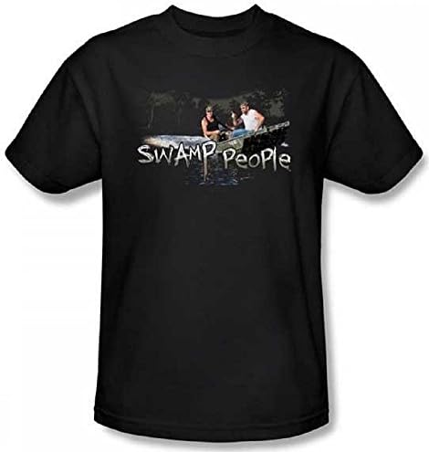 Swamp People On The River Troy Landry Adult T-Shirt Cannel History X-Large