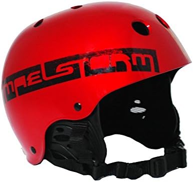 Maelstorm Aqua Wave Kitesurfing Helmet Metallic Red Size XL for Watesports Kiteboarding Windsurfing Waterskiing Jet Skiing SUP Kayaking Canoeing Paddling Boating