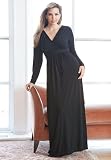 Jessica London Plus Size Maxi Dress With Surplice Front