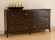 Manhattan 6-Drawer Dresser - Espresso