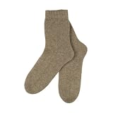 Pure Cashmere Socks - Coffee