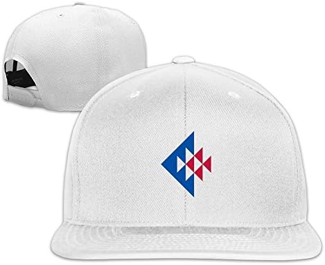 Simple Fish Art Adjustable Mesh Travel Cap White