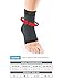 Neo-G Airflow Ankle Compression Sleeve - Sports, Daily Wear - Compression Ankle Brace, Tendonitis Support, Compression Ankle Support for Weak Ankles and Joint Pain - Airflow - XL – Black