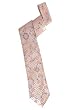 Fleeting Woven Tie in taupe, orange