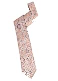 Fleeting Woven Tie in taupe, orange