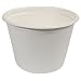 IFN Green 29-5001 Fiber Bagasse Portion Cup, 4 oz Capacity, 3" Length x 3" Width x 1.8" Height (Case of 1000)