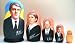 Ukrainian Political leaders Yuschenko, Timoshenko, Moroz, Kinakh, Taxi 5 Pc / 7 in #D...