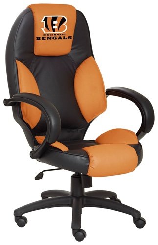 Cincinnati Bengals Leather Office Chair