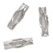 Image of Stainless Steel Ball Chain Connector Clasps - Fits 2.4mm (10) (part#: 2mmCONNECTOR Stain/St Conn For 2mm Bead)