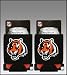 bengal22  - SET OF 2 CINCINNATI BENGALS NFL CAN KADDY