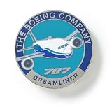 787 Dreamliner Round Pin