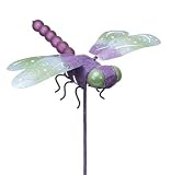 Dragonfly Jiggle Wings Garden Wind Stake and Statuary