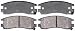 Raybestos SGD714M Service Grade Disc Brake Pad Set