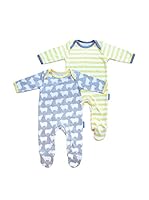 Toby Tiger Pack x 2 Bodies Interiores Lsbgsheep (Gris / Amarillo)