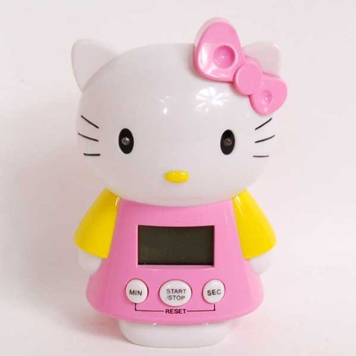 Hello Kitty Digital Timer Countdown Clock w/ Alarm