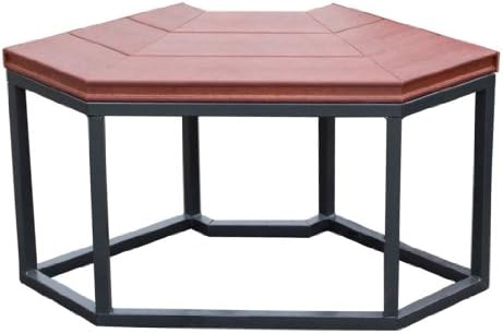 Cal Metro D953-CSS-A Outdoor Corner Bench, Smoke