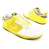 41y5kX1DlOL. SL160  NIKE Dunk Low New Lace Up Shoes Yellow Womens