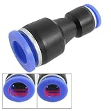 Buy Amico 10mm to 6mm Push in Quick One Touch Straight Fitting by uxcell