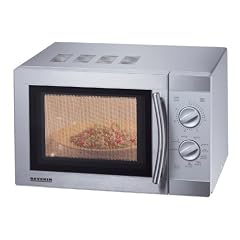 Severin MW 7823 Mikrowelle mit Grill, Edelstahl-geb�rstet / 800 Watt / 20 Liter Garraum