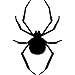 Pack of 3 Spider Stencils Made from 4 Ply Mat Board 16x20x 11x14, 8x10
