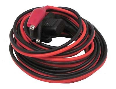 New Spy Point Power Cable With Alligator Clips To