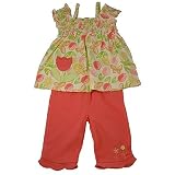 Le Top daffodil/tulip top/capri set