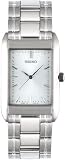 Stainless Steel Dress Watch Silver Dial
