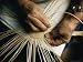 Close View of the Hands of a Hupa Indian Weaving a Basket Photographic Poster Print b...