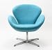 Lexington Modern Arne Jacobsen Swan Chair, Baby Blue
