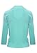 Sidecca Women's Knit Open Front 3/4 Sleeve Ribbed Cropped Shawl Cardigan