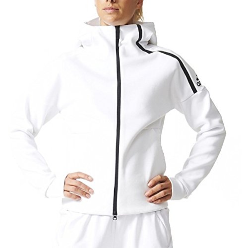 アディダス アウター パーカ＆スウェット adidas Women's ZNE Hoodie White [並行輸入品]
