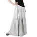 Apparel : Magaschoni Long Crinkle Silk Skirt