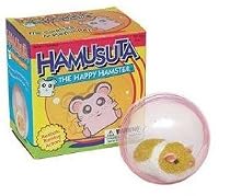 Hamusuta the Happy Hamster in Ball