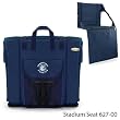 Connecticut Huskies - UConn Padded Lightweight Stadium Seat - Navy w/Digital Print