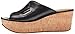 Nine West Women's Rotate Leather Wedge Sandal