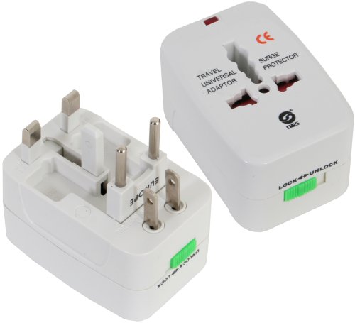 Childrens Toyshop  Computer : Travelite Universal Travel Power Adapter With Surge Protection