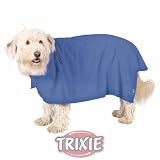 Trixie Bademantel/Hunde, Gr. M, Mikrofaser, 50 cm, blau
