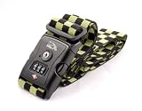 Cabin Max TSA 3 dial lock and Luggage Strap - 80" long 