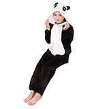KSJK Unisex Adult Super Cute Animal Panda Cosplay Costume Onepiece Dress