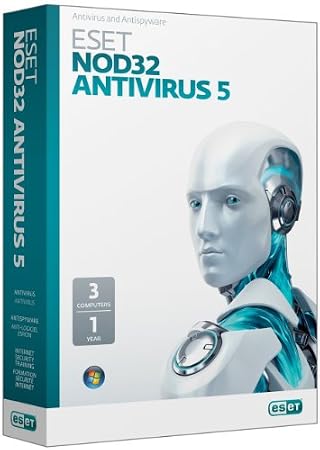 Nod32 Antivirus Version 5 - 3 Users - Online