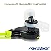 Finesonic Bluetooth Headphones with mic,Noise Reduction, Sports,Running,Gym, Exercise Sweatproof Wireless Bluetooth Headset Earbuds Earphones for Mac, iPhone 6,6 Plus, 5 5c 5s 4 and Android, Mini Light Weight, High Quality