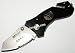 MTech Swat Rescue Tool Black Pocket Knife with Seat Belt Cutter and Glass Breaker