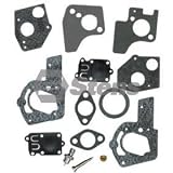 Replacement Carburetor Kit for Briggs and Stratton 3-5 Hp Horizontial Engines