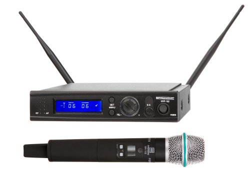  Pronomic Système de microphone sans fil avec accessoires UHF-102 D