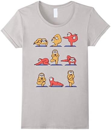 SLOTH YOGA - Female Small - Silver