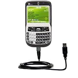 Classic Straight USB Cable for the T-Mobile Dash with Power Hot Sync and Charge capabilities - Gomadic Brand w/ TipExchange Technology