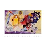 Yellow, Red, Blue Fine Art Poster Print by Wassily Kandinsky