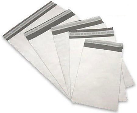 200 Pack - 14.5 x 19-inch Poly Mailers Envelopes Bags with Self-Sealing Strip White Shipping Bags