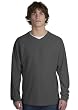 Rib Fleece V-Neck Sweatshirt