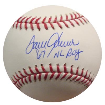 Tom Seaver New York Mets MLB Hand Signed Official MLB Baseball with 67 NL ROY Inscription